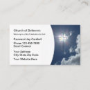 Search for pastor business cards Prayer