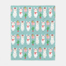 Search for christmas llama blankets Cute
