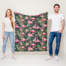 Search for tropical flamingo blankets Pink