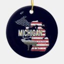 Search for state of michigan christmas tree decorations Map