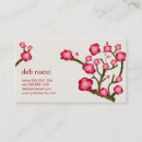 Search for cherry blossoms business cards Tree