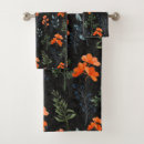 Search for orange and black bath towels Green