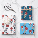 Search for ice blue wrapping paper Icecream