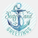 Search for nautical return address stickers Watercolor