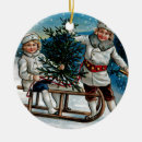 Search for sled christmas tree decorations Victorian