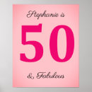 Search for 50 and fabulous posters 50th birthday