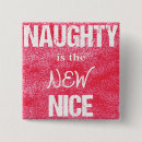 Search for naughty or nice badges Santa claus