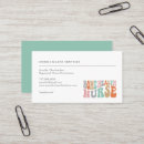 Search for nurse business cards Health