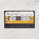 Search for cassette business cards Professional