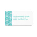 Search for gerbera daisy return address labels Modern
