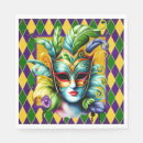 Search for mardi gras napkins Mask