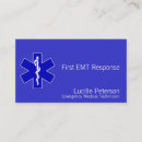 Search for emergency medical business cards Ems
