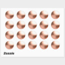 Search for faux rose gold stickers Foil