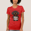 Search for dachshund dog womens tshirts Antique