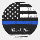 Search for office thank you stickers Police officer