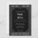 Search for vampire wedding invitations Spooky