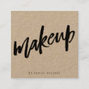 Search for makeup artist business cards Cosmetics