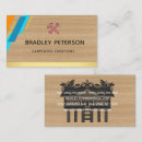 Search for home repair business cards Carpentry tool logo