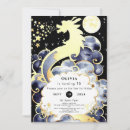 Search for dragon birthday invitations Magical