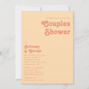Search for engagement couple bridal shower invitations For her