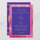Search for royal blue and pink invitations Bride