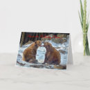 Search for brown bear christmas cards Grizzly