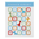 Search for abc alphabet posters nursery posters Dinosaur