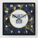 Search for blue marble clocks Elegant