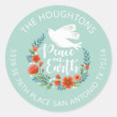 Search for earth address stickers Peace on earth
