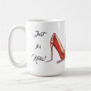 Search for red shoe mugs Funny