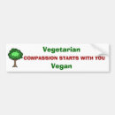 Search for vegan bumper stickers Compassion