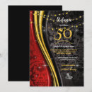Search for red swirls invitations Elegant