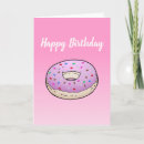 Search for donut birthday cards Cake