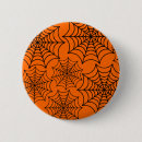 Search for spider webs badges Black