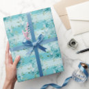 Search for dusty blue wrapping paper Wildflower