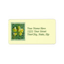 Search for blossoms return address labels Wildflower