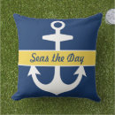 Search for yellow nautical cushions Pattern