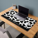 Search for cow print mousepads Black and white