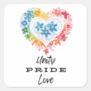 Search for love and pride stickers Rainbow heart