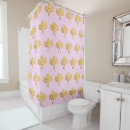 Search for faux rose gold shower curtains Girly