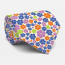 Search for purple daisy ties Pattern
