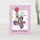 Search for granddaughter 3rd birthday cards Three