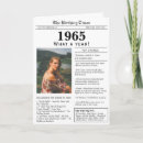 Search for 1965 birthday cards Party