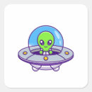 Search for cartoon spaceship stickers Outer space