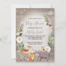 Search for cute animal baby shower invitations Watercolor