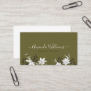 Search for botany business cards Bohemian