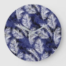 Search for palm frond art Navy blue