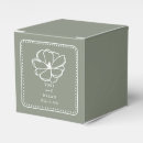 Search for wedding favour boxes Botanical