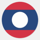 Search for lao flag stickers World flags