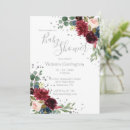 Search for burgundy and blush invitations Elegant